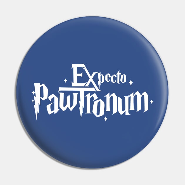 Expecto Pawtronum Dark Pin by Cinestore Merch