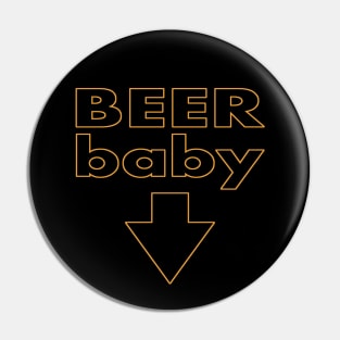 Beer Belly Baby Pin