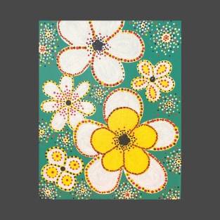 White Flowers T-Shirt