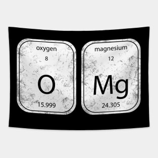 Oh My God Periodic Table Oxygen Magnesium Tapestry