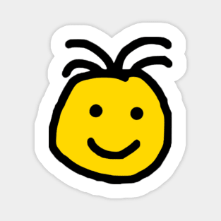 Cute Happy Smiling Emoji Face Magnet