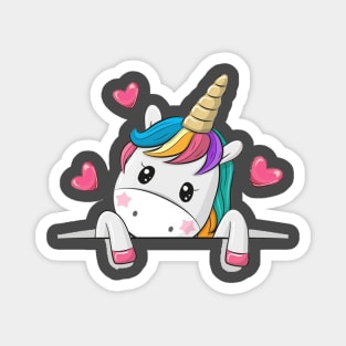 I'm a UNICORN, love unicorn! Magnet