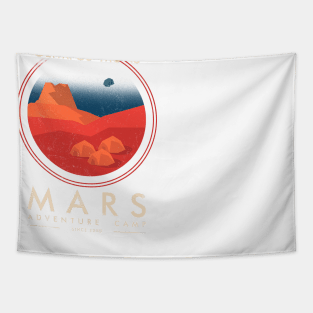 Mars adventure camp Tapestry