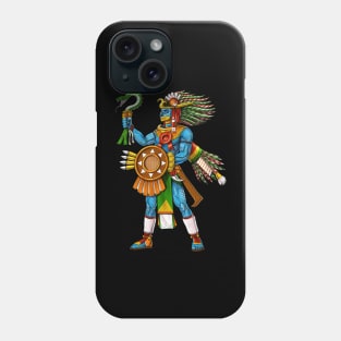 Aztec God Huitzilopochtli Phone Case