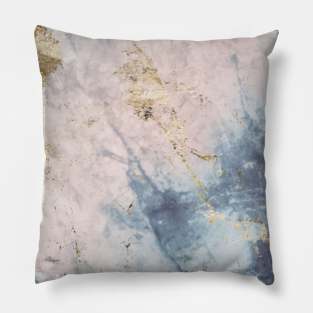 blue textured Pillow