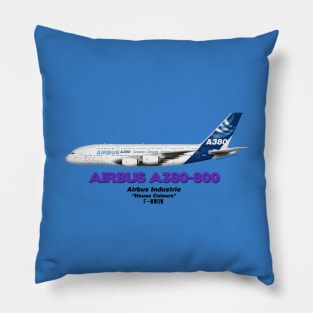 Airbus A380-800 - Airbus "House Colours" Pillow