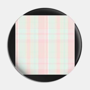 Pastel Aesthetic Conall 1 Hand Drawn Textured Plaid Pattern Pin