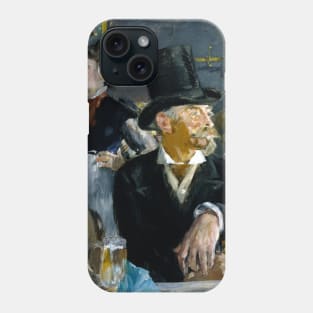 At the Cafe by Edouard Manet Phone Case