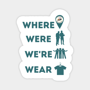 Dyslexia Shirt for Kids - Where, Were, We're. Wear Magnet