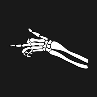 Middle finger skeleton T-Shirt