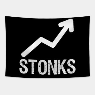 Stonks - Meme Stock Market Investing Tapestry