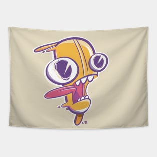 Screaming Popsicle: Creamsicle Tapestry