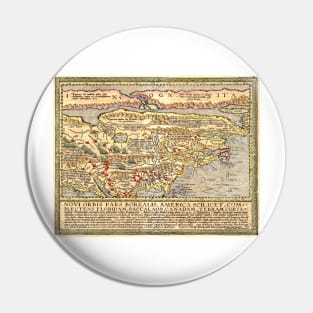 Ancient America Map 2 Pin