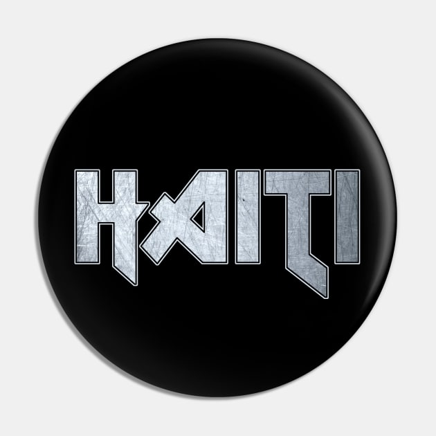 Heavy metal Haiti Pin by KubikoBakhar