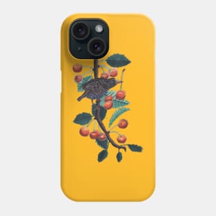 Starling on Cherry Tree Phone Case