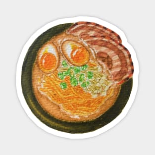 Tonkotsu Ramen Watercolour Illustration Magnet