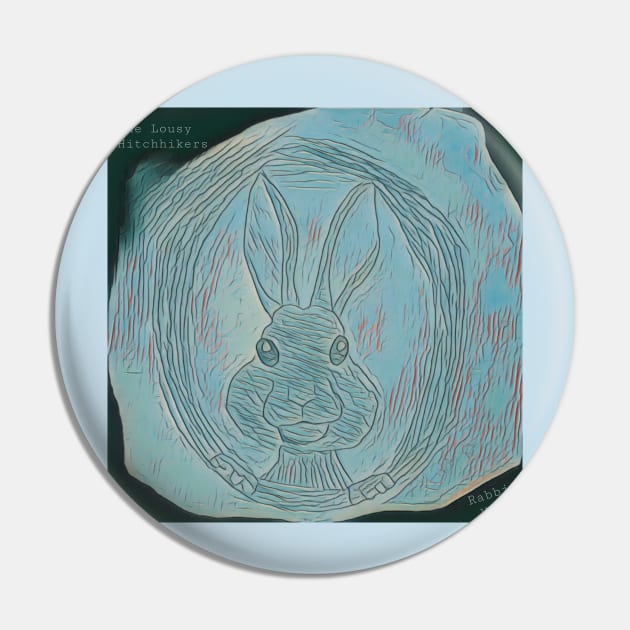 Rabbit Hole Pin by City Vinyl