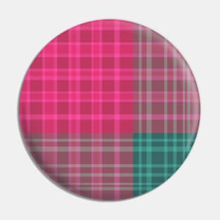 Watermelon Plaid Pin