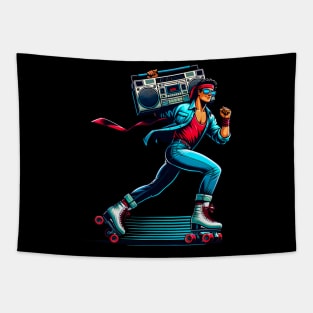 Roller Derby Tapestry