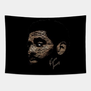 Kyrie Irving Big Face Tapestry