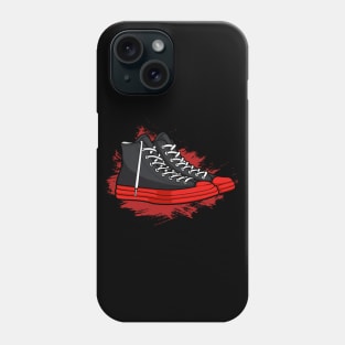 Black Red Midsole Sneaker Phone Case
