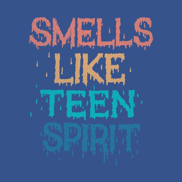 Smells Teen Spirit Typography by ElzeroStudio