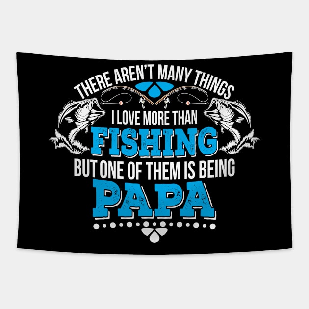 Fishing Papa Tapestry by UniqueWorld