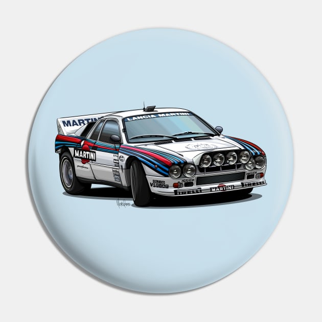 Lancia 037 Group B Pin by Mario Ramos Rally Art