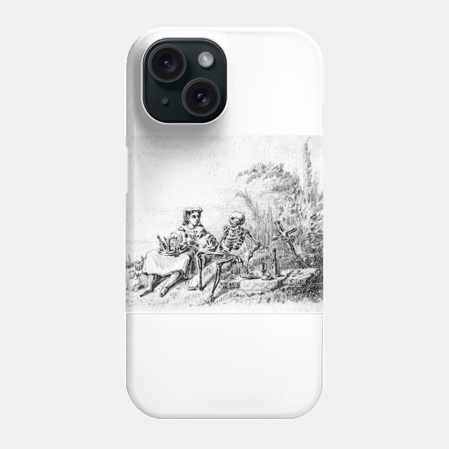 Los muertos de risa 2 Phone Case by Xingu&Florea