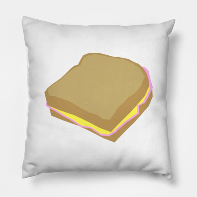 wheat bread Pillow by The Sandwich Shop