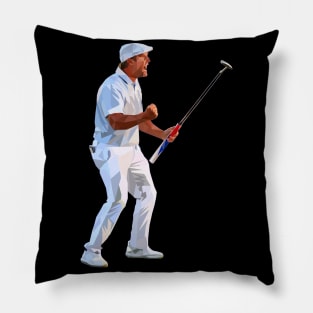 Golfer Celebration Pillow