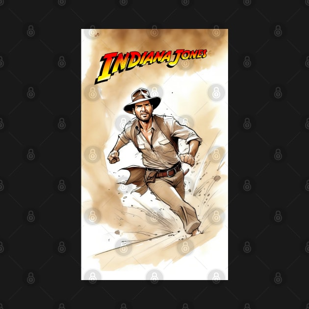 Indiana Jones - Quick sand 2 by Buff Geeks Art