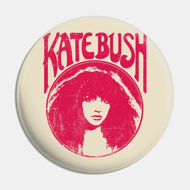 Kate Bush Circle Logo Pin by pocophone