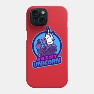 Agent Unicorn Design T-shirt Coffee Mug Apparel Notebook Sticker Gift Mobile Cover Phone Case