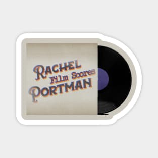 RETRO VINYL RACHEL PORTMAN Magnet