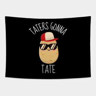 Taters Gonna Tate Funny Potato Tapestry