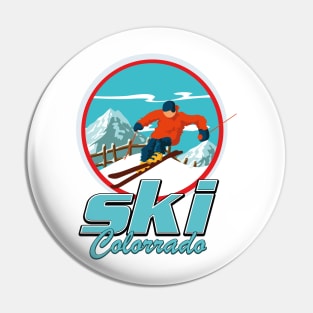 Ski Colorado Pin