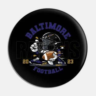 Baltimore Football Pin