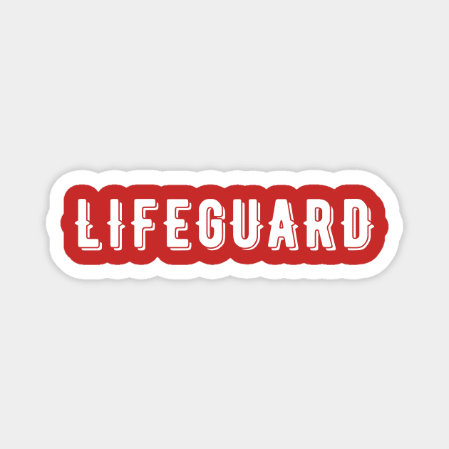 Lifeguard Magnet by Haministic Harmony