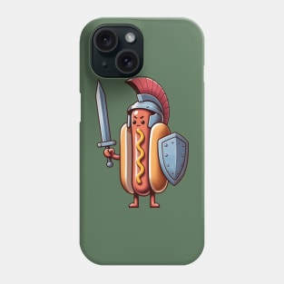 Glizzy Gladiator | Hot Dog Warrior Funny Food Phone Case