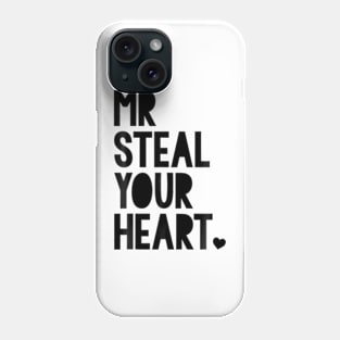 Boys Valentine Mr Steal Your Heart For Boys Toddlers Phone Case