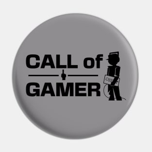 call of gamers Pin