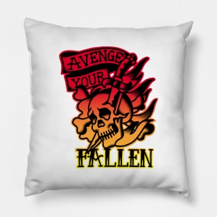 Avenge your fallen. Pillow