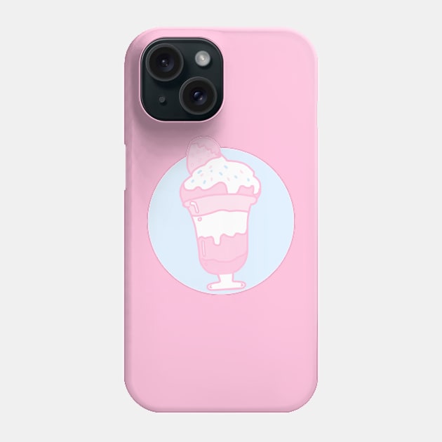 Kawaii Parfait Phone Case by Esseme’ Art