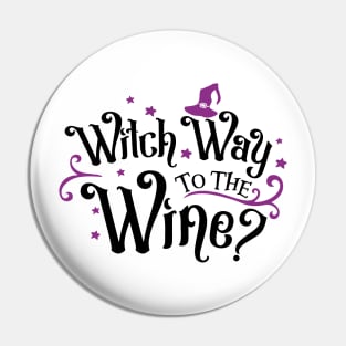 Witch way to the wine? Spooky season Pin