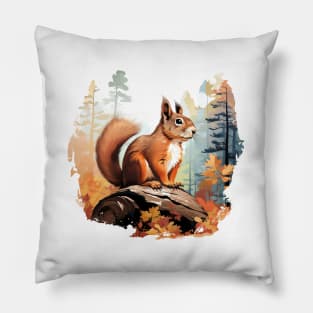 Squirrel Whisperer Pillow