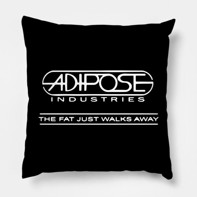 Adipose Industries Pillow by GraphicTeeShop