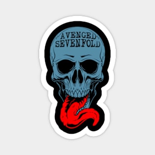 avenged zombie skull Magnet