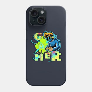 Colorful Neon Gamer Phone Case