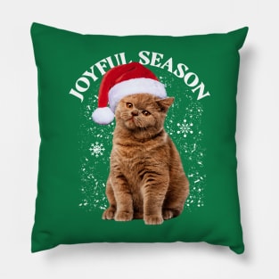 Joyful Season Christmas Pillow